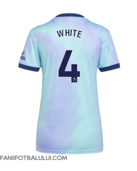 Arsenal Ben White #4 Tricou Fotbal Replică 2024-25 Femei Treilea
